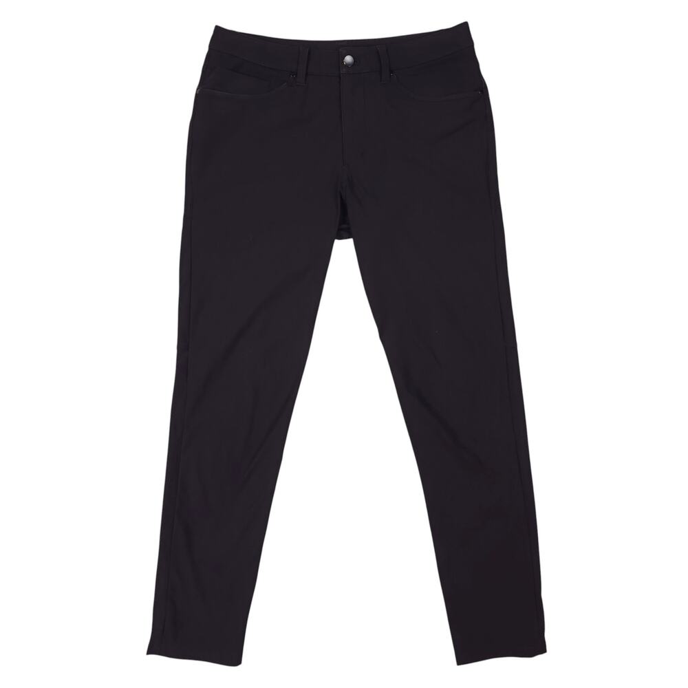 Lululemon ABC Pant Slim 32" Warpstreme Black Sz 30